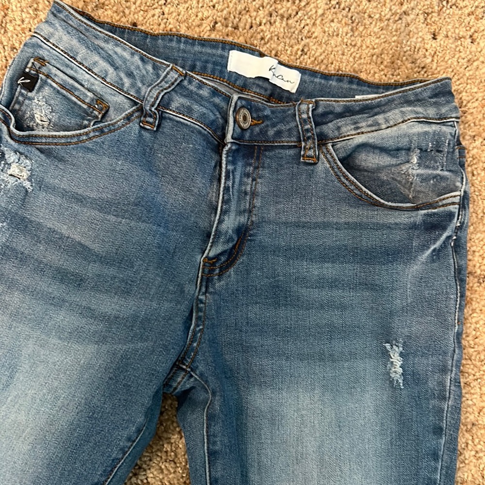 Kancan jeans 5/26 Estilo frayed crop